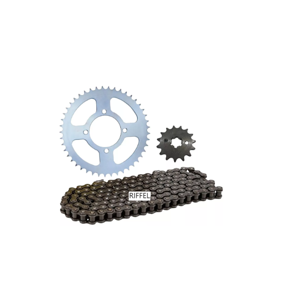 Kit Transmision Riffel Pulsar NS150 45T 15Z