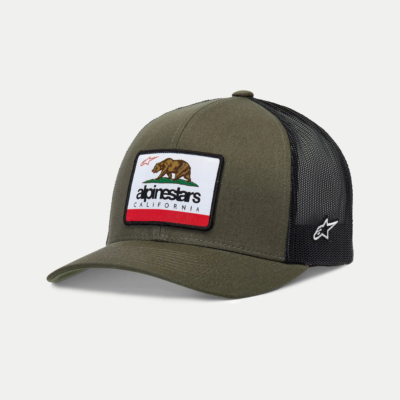 Jockey Alpinestars Cali 2.0 Verde Militar TAMAÑO UNICO