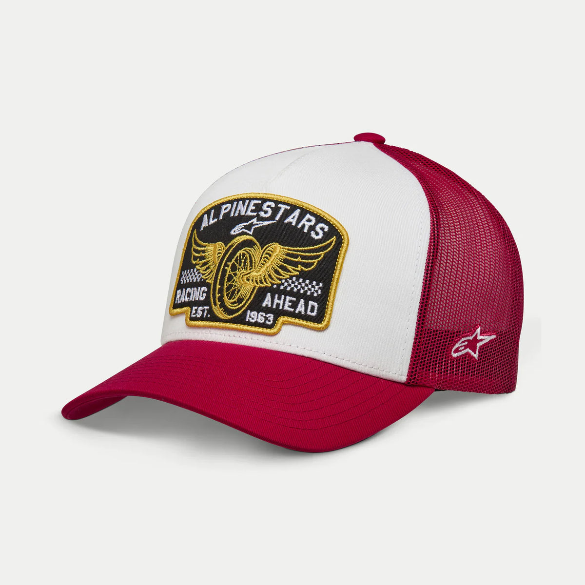 Jockey Alpinestars Heritage Patch Trucker Rojo