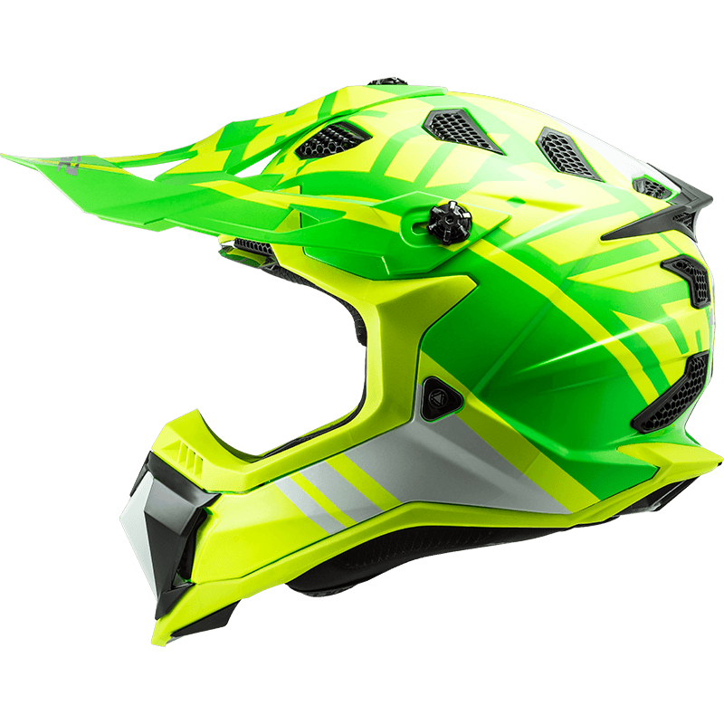 Casco Ls2 Mx700 Verde Subverter Evo Gammax