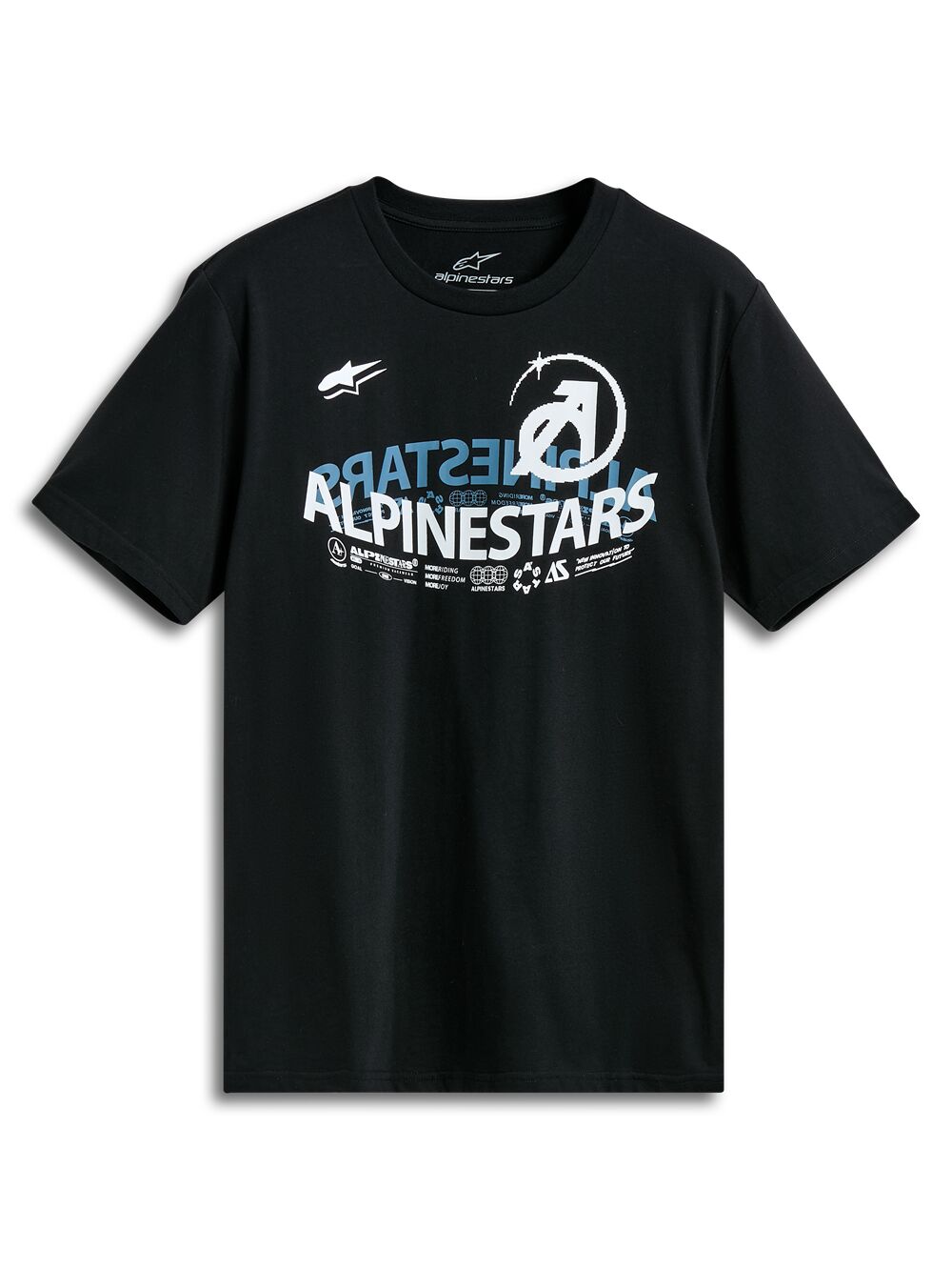Polera Alpinestars Semicircle Negro
