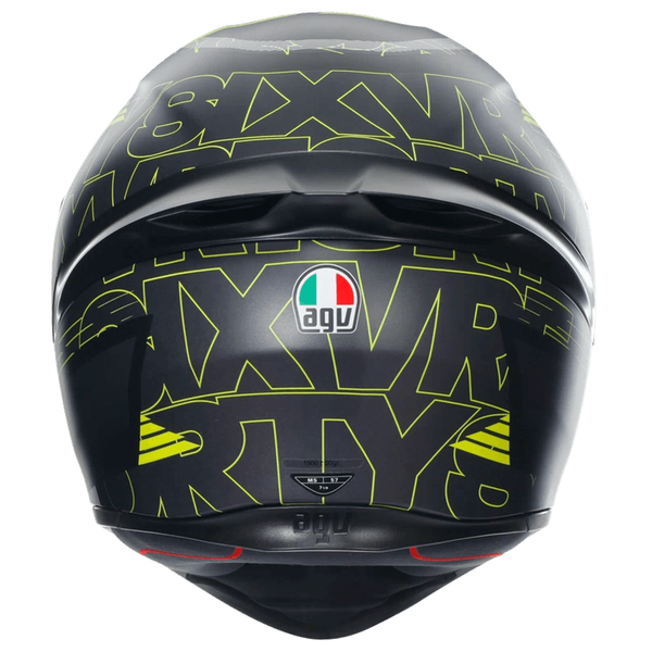 Casco AGV K1 Track 46 Amarillo