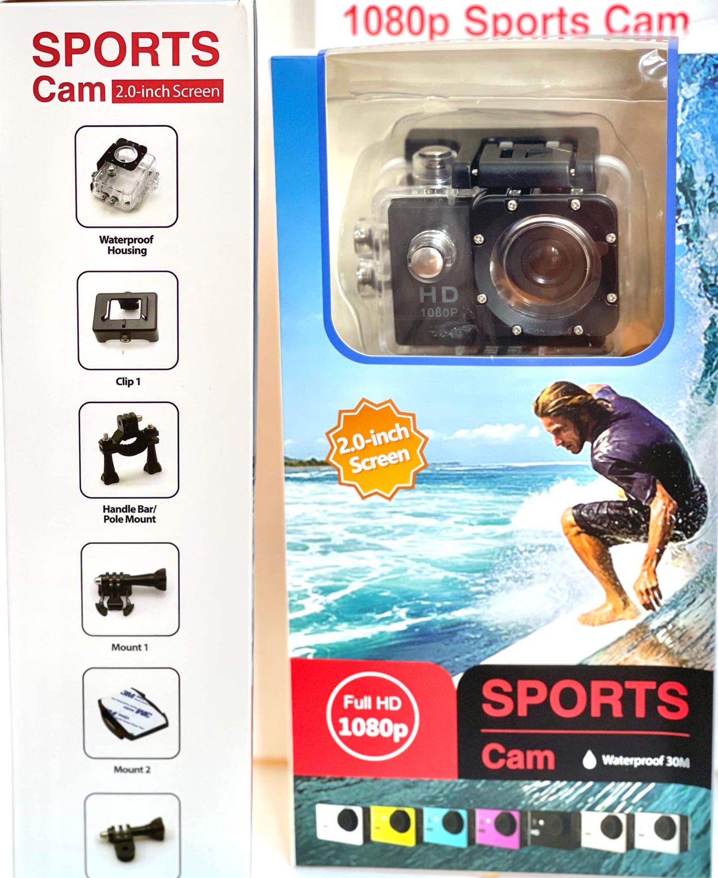 Camara Deportiva 1080p
