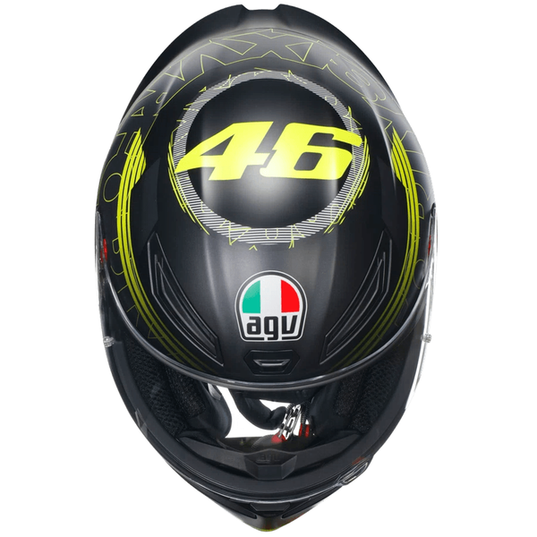 Casco AGV K1 Track 46 Amarillo