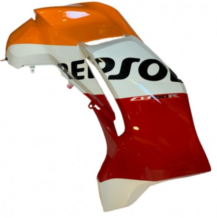 Plástico Tapas Cubre Estanque Moto Honda Cb190r REPSOL año 2016-2019 PAR