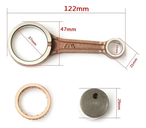 Biela Completa YBR125 XTZ125