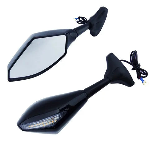 Espejo Carenado Con Intermitente