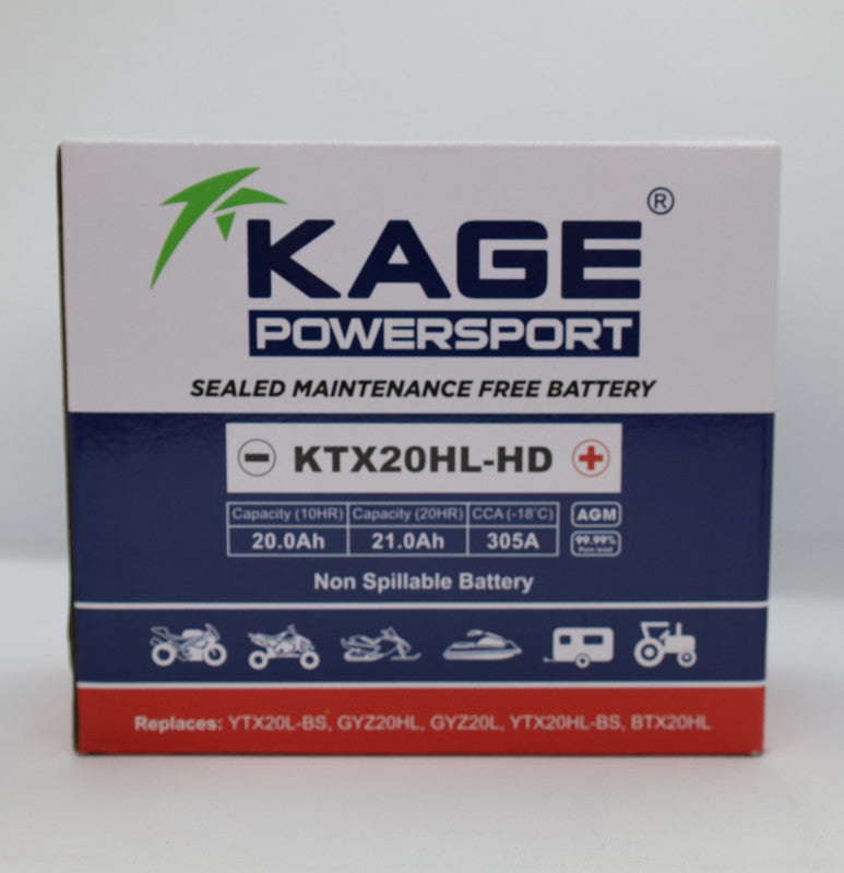 Bateria Kage YTX20HL KTX20HL HD