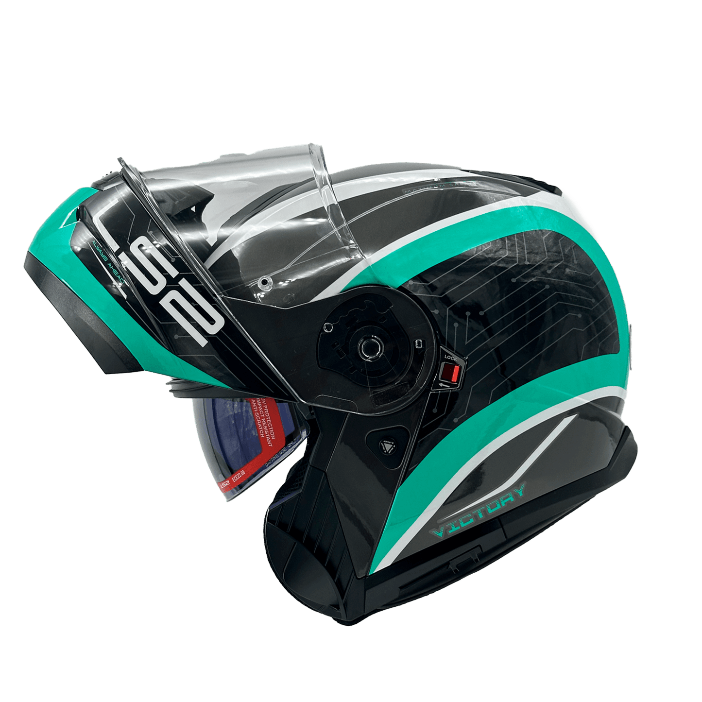Casco LS2 FF908 Strobe II Victory Turquesa