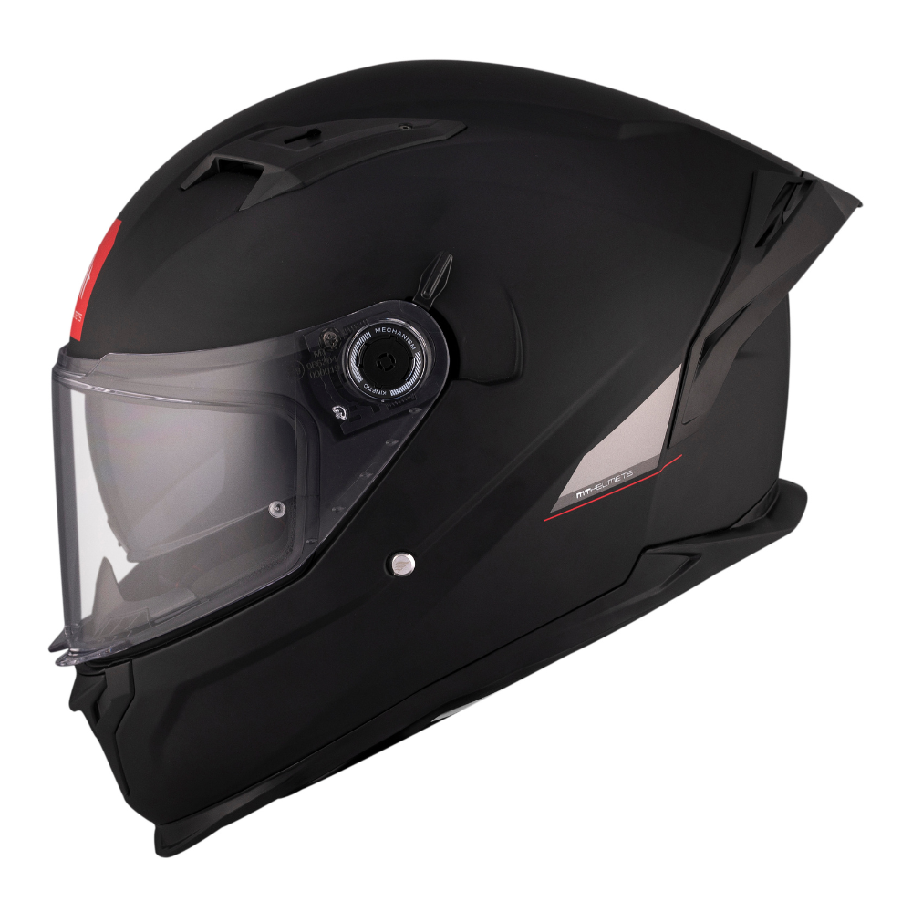 Casco MT FF128 SV Braker SV Solid A1 Negro Mate