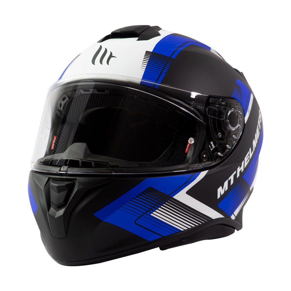 Casco MT FF106 Targo IVY D7 Azul Mate