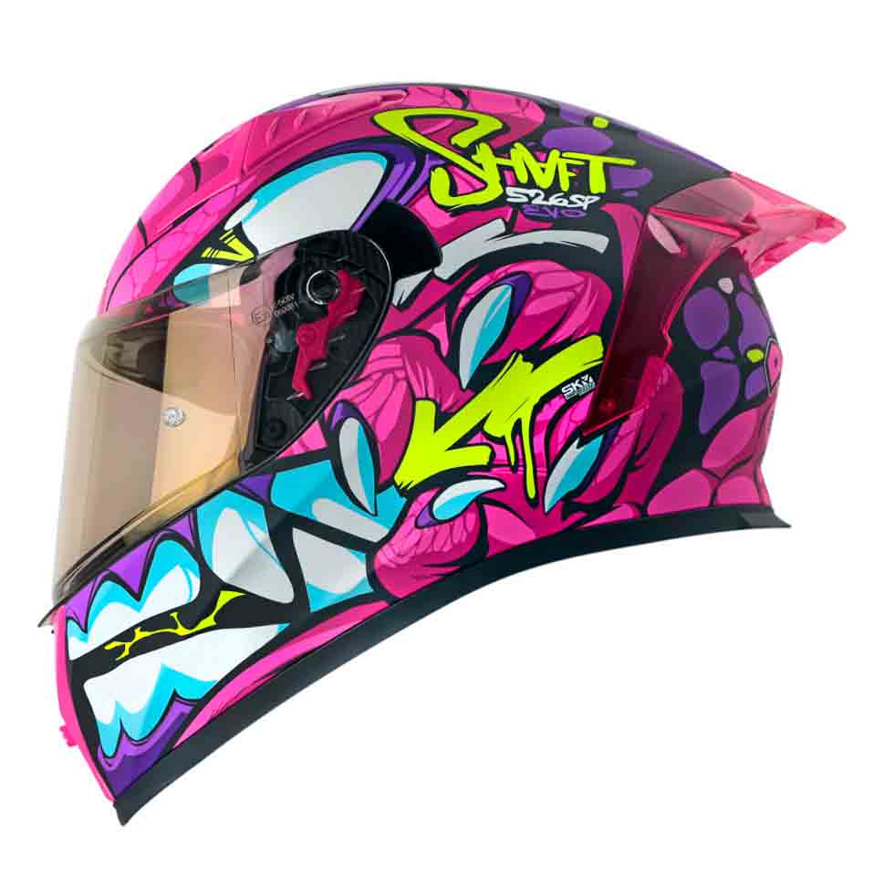 Casco Shaft 526 Dano Rosa