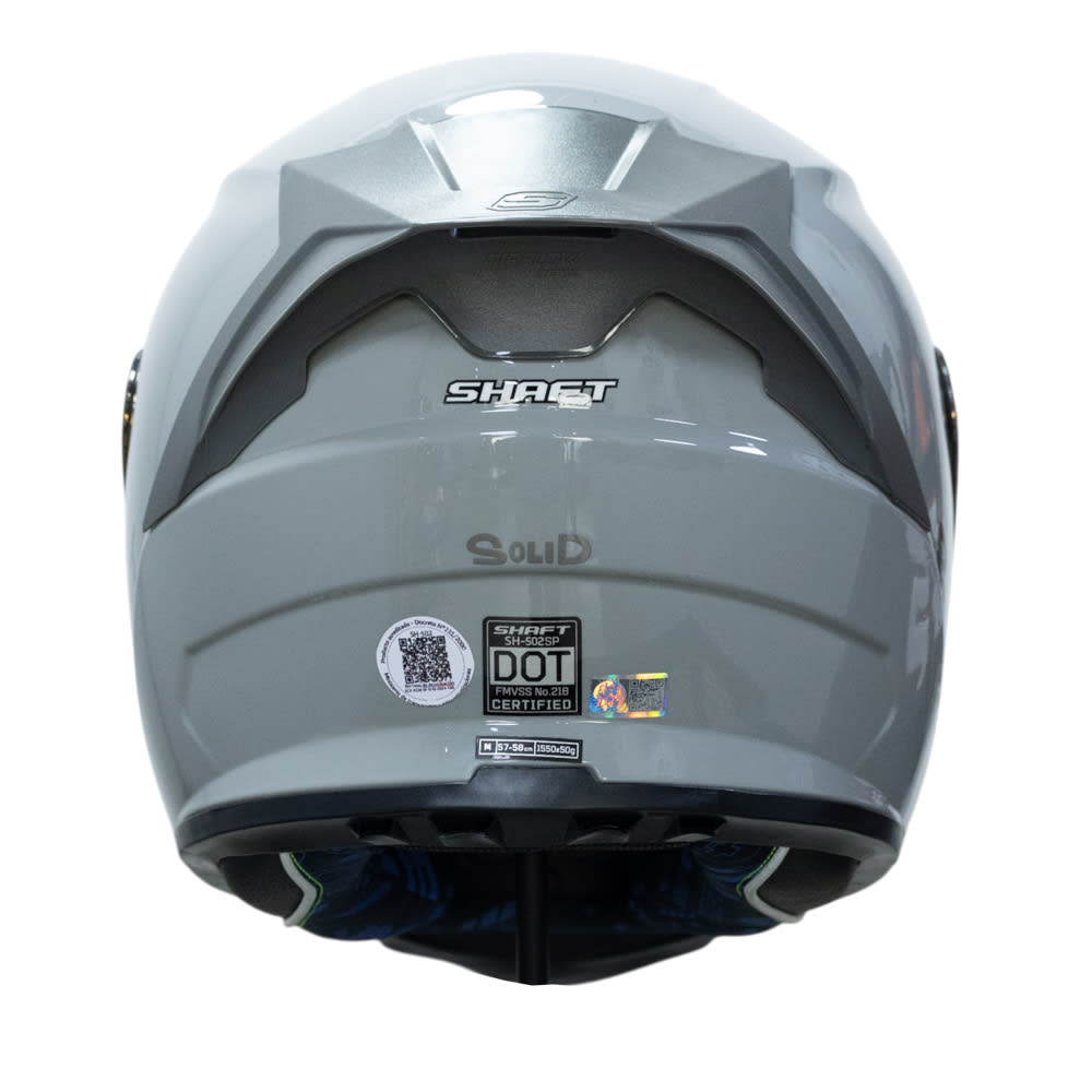 Casco Shaft 502 Nardo Gris
