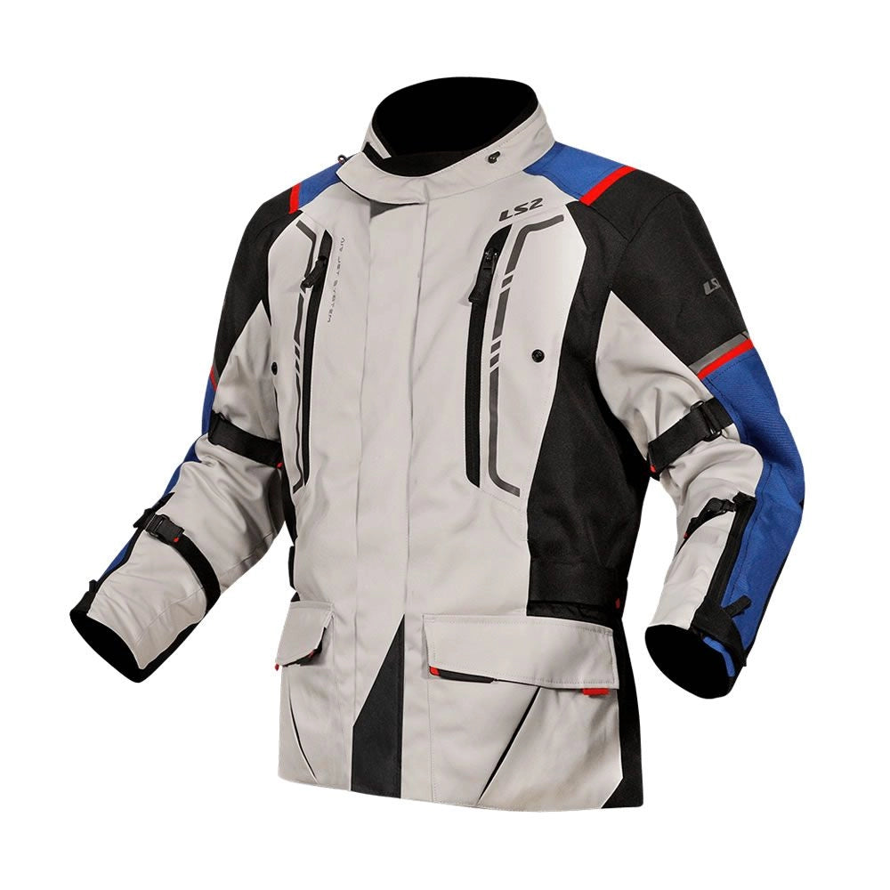 Chaqueta Ls2 Narvik Azul Gris