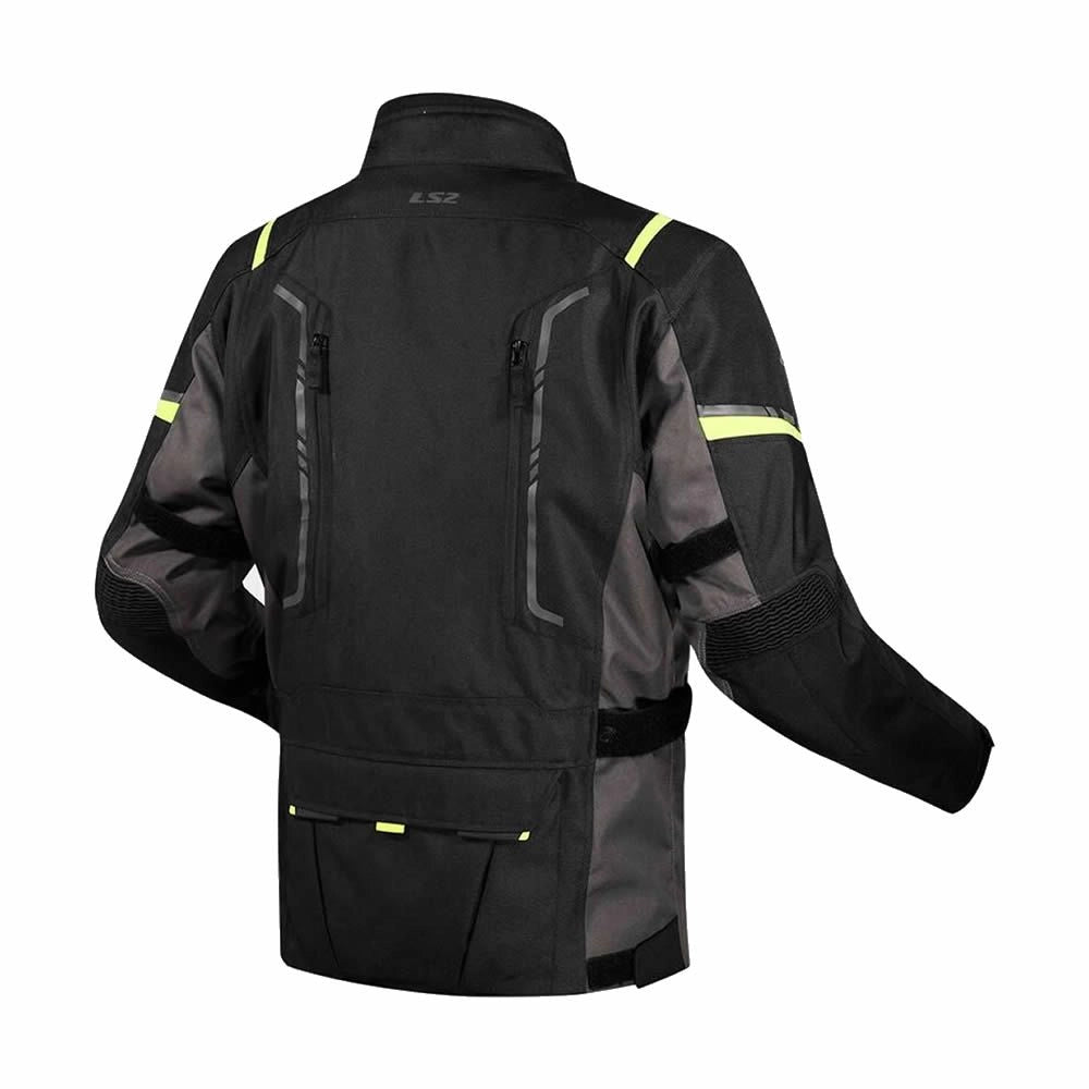Chaqueta Ls2 Narvik Mujer Negro Amarillo