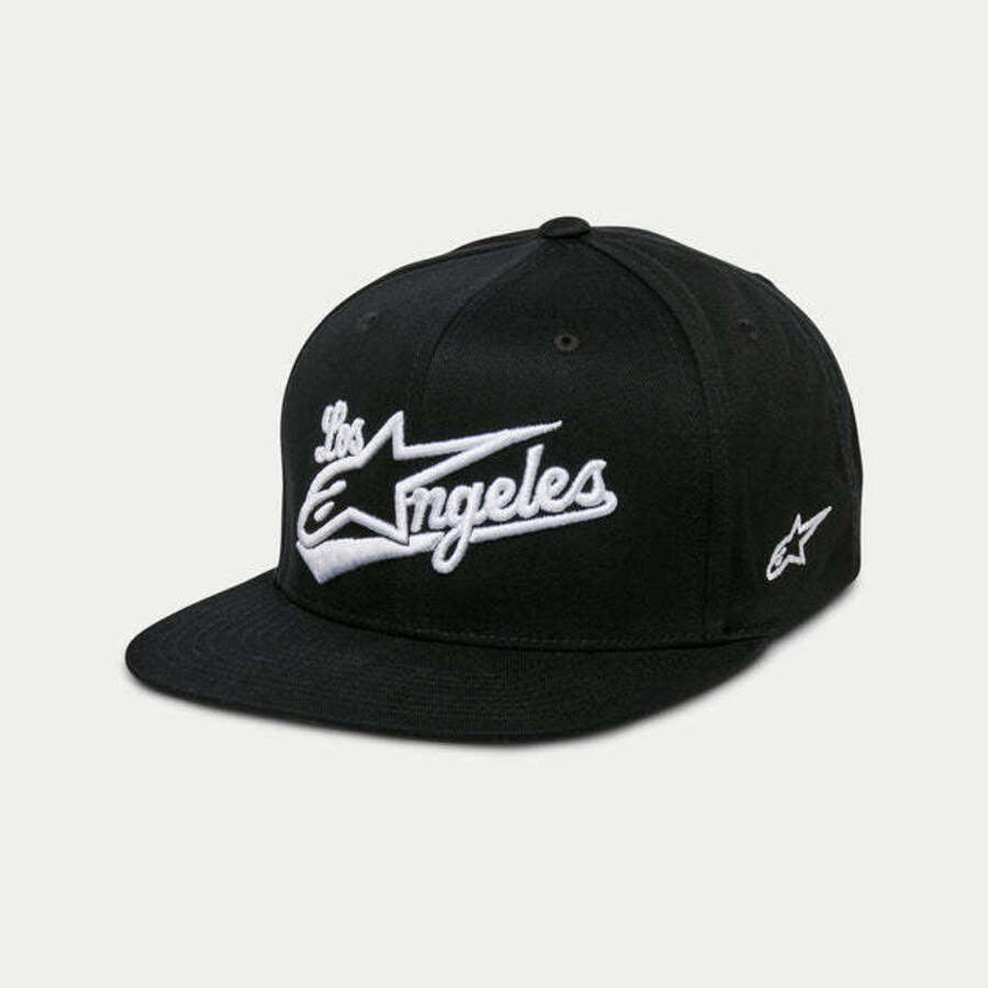 Jockey Alpinestars Los Angeles Negro Blanco