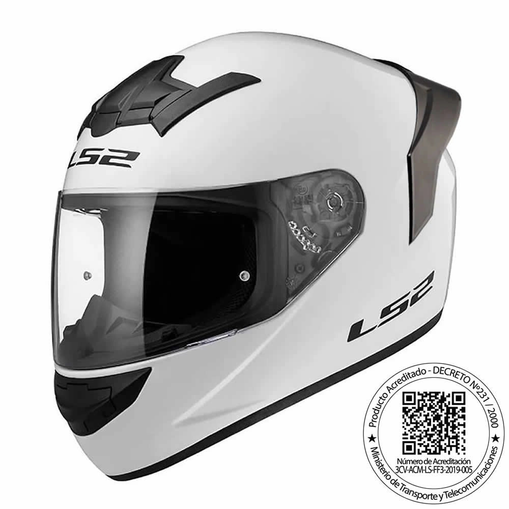 Casco LS2 FF352 Blanco