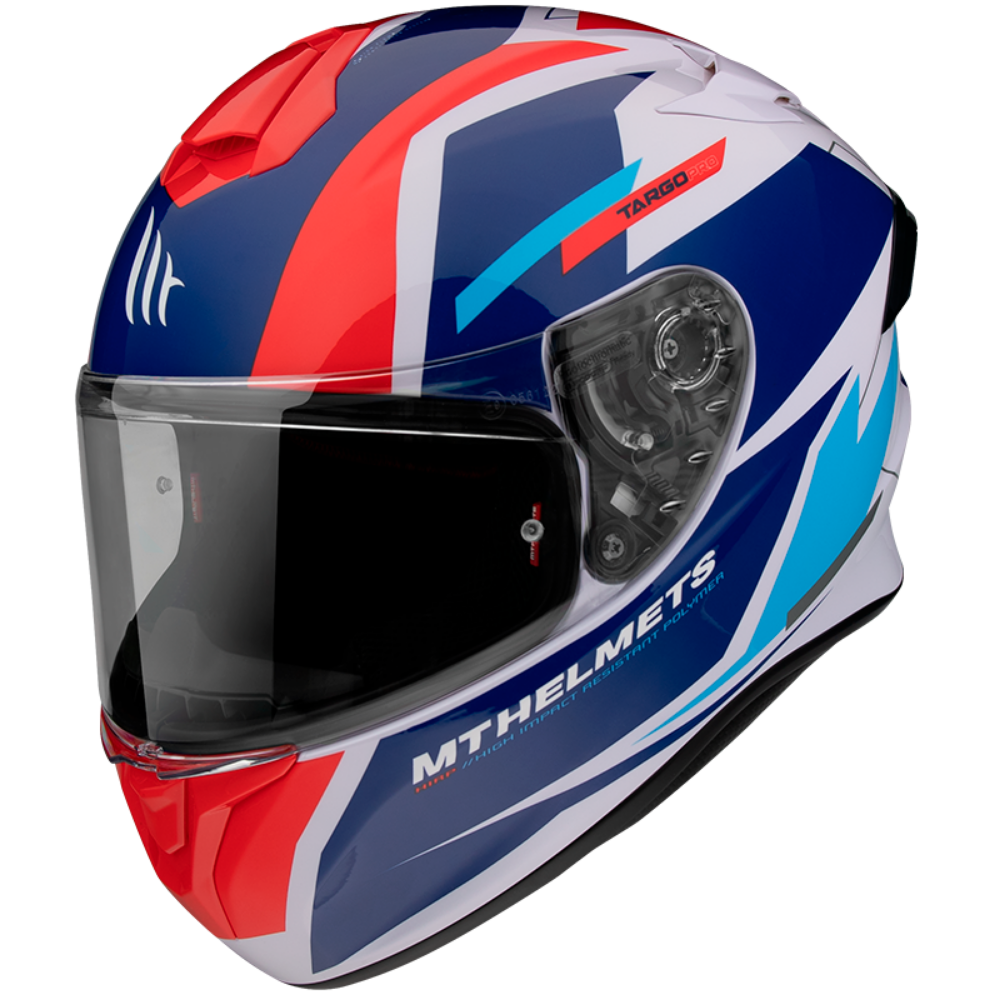 Casco Mt Rojo Perla Targo Pro Sound D15