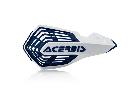 Cubre Puños Acerbis Xfuture Blanco Azul Opaco