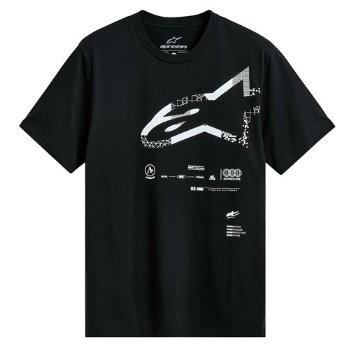 Polera Alpinestars Geografica SS CSF Negro