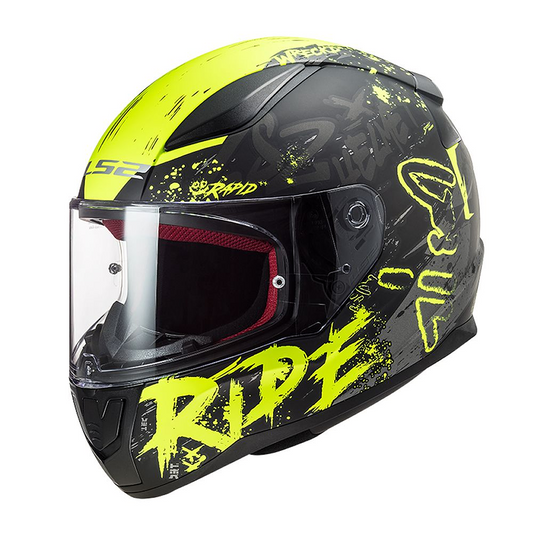 Casco LS2 FF353 Naughty Amarillo XL