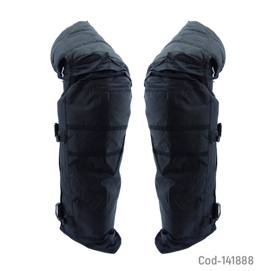 Rodilleras Cubre Piernas Cuero Con Proteccion