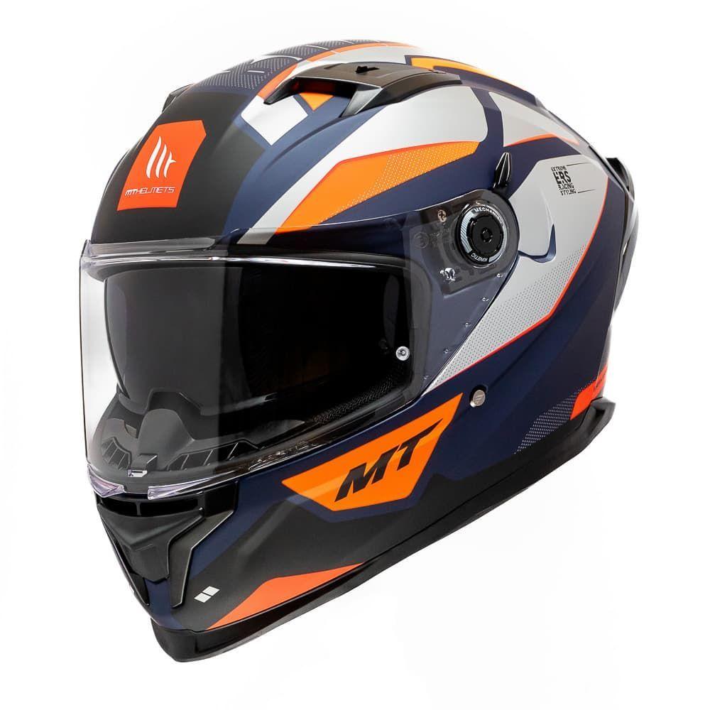 Casco MT FF128 SV Braker SV PursuiT C4 Naranja Mate