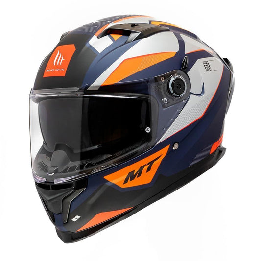 Casco MT FF128 SV Braker SV PursuiT C4 Naranja Mate