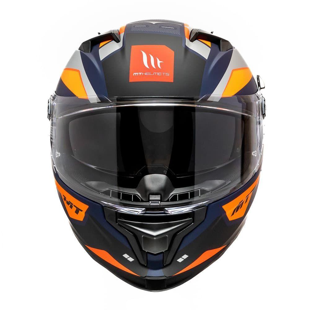 Casco MT FF128 SV Braker SV PursuiT C4 Naranja Mate