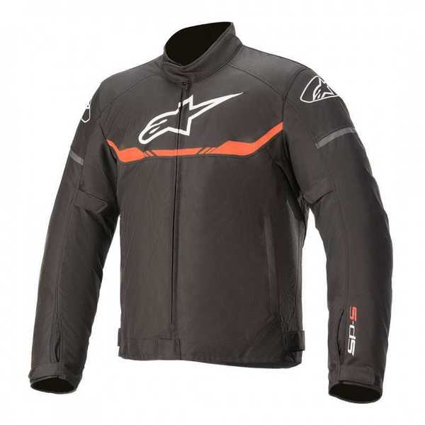 Chaqueta Alpinestar T-Sp S Impermeable Negro Rojo