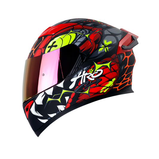 Casco HRO 514 Gator Rojo