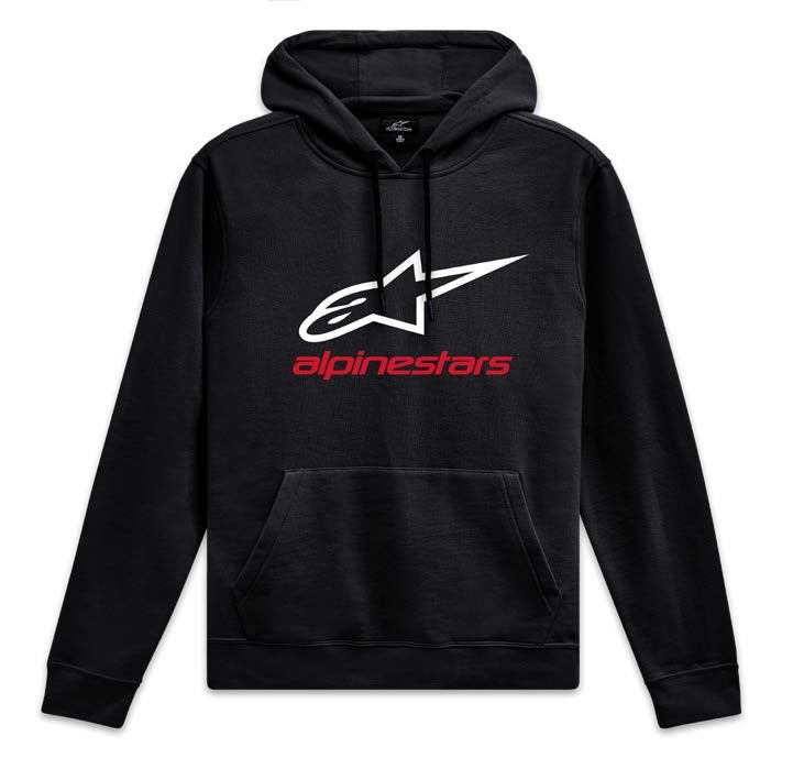 Poleron Alpinestars Alway V3 Negro Rojo