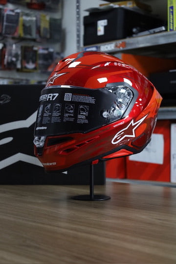 Casco Alpinestars SR7 Core Rojo