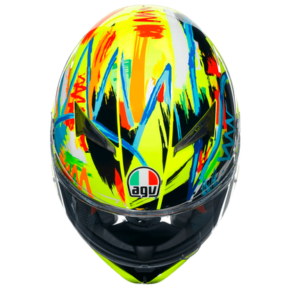 Casco AGV K3 Winter Test 2019 Amarillo
