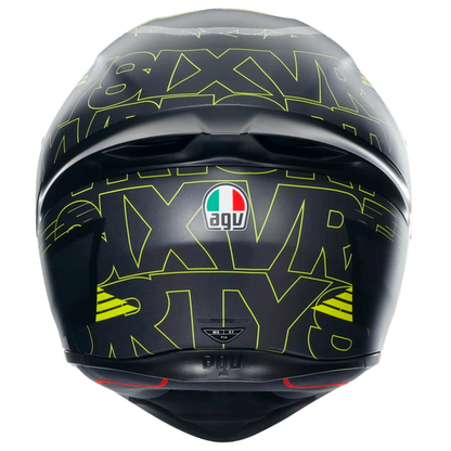 Casco AGV K1 Track 46 Amarillo