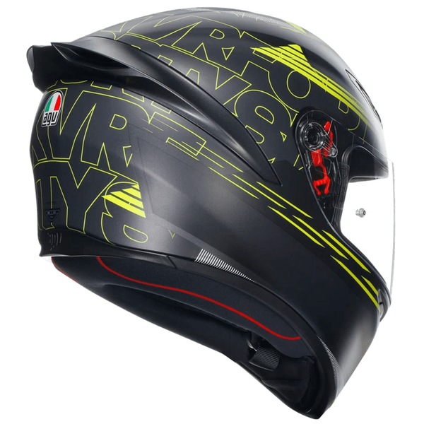 Casco AGV K1 Track 46 Amarillo