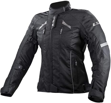 Chaqueta Ls2 Serra Evo Negro Mujer