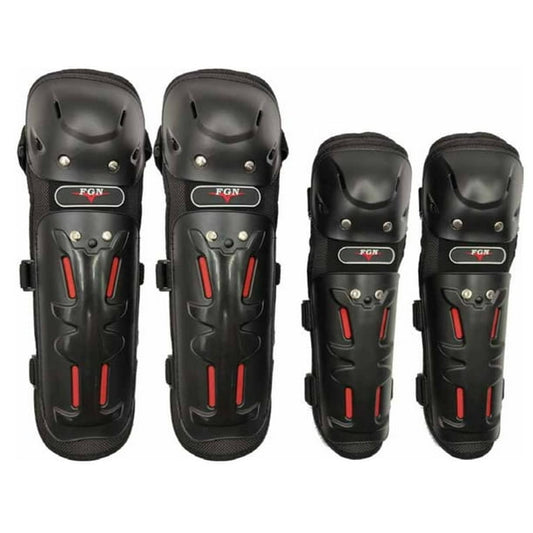 Rodilleras Coderas Roja Pro X