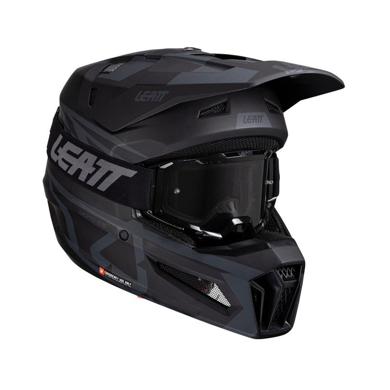 Kit Leatt Casco 3.5 con Antiparra 3.5 Stealth