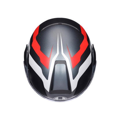 Casco AGV Streetmodular Gris Rojo
