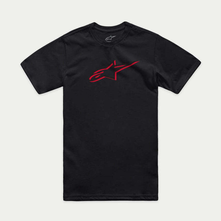Polera Alpinestars Ageless Shadow Negro Rojo