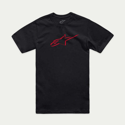 Polera Alpinestars Ageless Shadow Negro Rojo