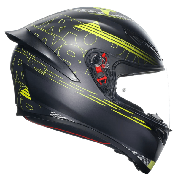 Casco AGV K1 Track 46 Amarillo