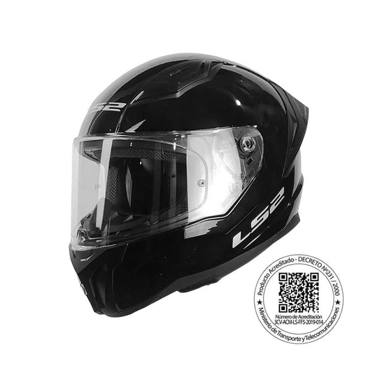 Casco LS2 FF810 VIGO Negro Brillante
