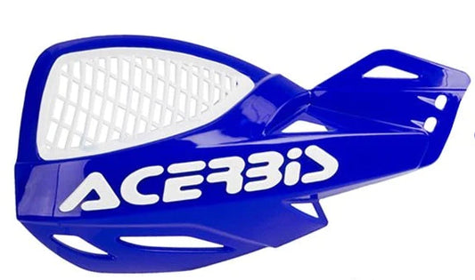 Cubre Puños Acerbis Uniko Ventilados Azul Blanco