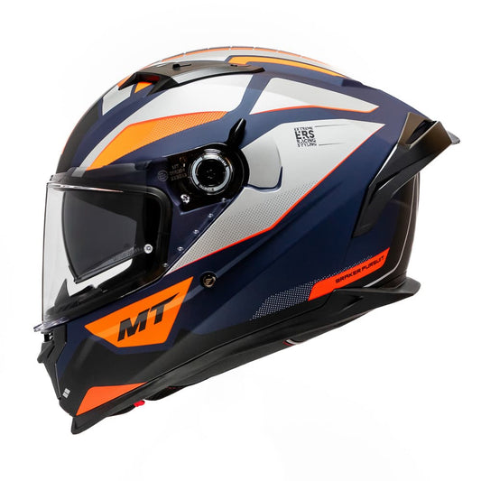 Casco MT FF128 SV Braker SV PursuiT C4 Naranja Mate