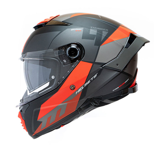 Casco MT FF118 SV Thunder 4 SV Exa A5 Rojo Mate