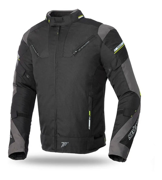 Chaqueta Seventy SDJR69 Negro Amarillo