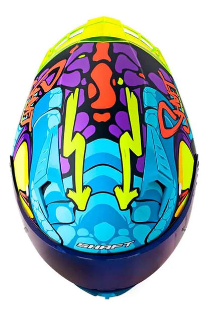 Casco Shaft 526 Dano Azul