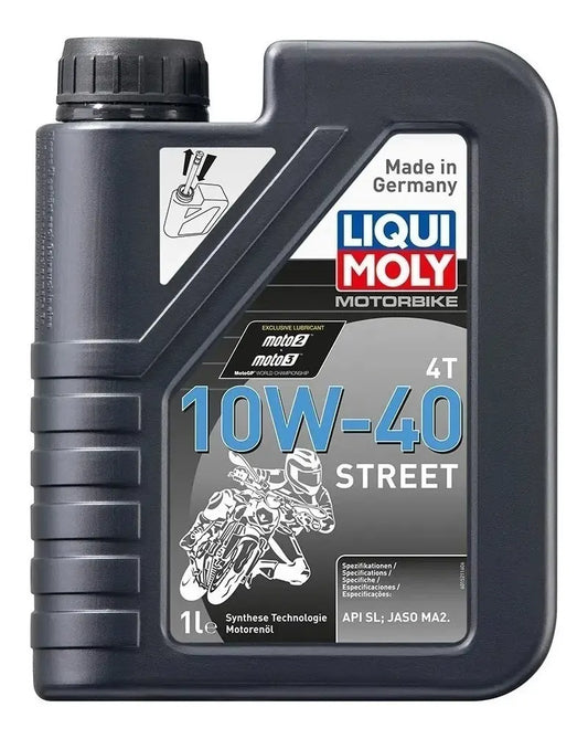 Aceite Liqui Moly Semi Sintetico Calle 10w40